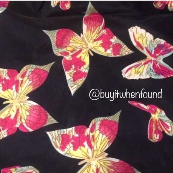 Sleeveless Navy Blue Butterfly Print Chiffon Top M-XL - Picture 5 of 8